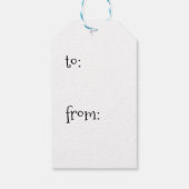 Medewerker, Team, Personeel Waardering Gift Label Cadeaulabel (Achterkant)