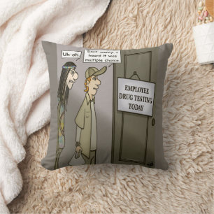 Medewerker test medicijn kussen