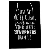 Medewerker Vaarwel | Medewerker Moving | Verlaten  Medium Cadeauzakje (Voorkant)