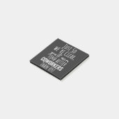 Medewerker Vaarwel | Medewerker Moving | Verlaten  Post-it® Notes (Schuin)