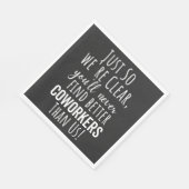 Medewerker Vaarwel | Medewerker Moving | Verlaten  Servet (Hoek)