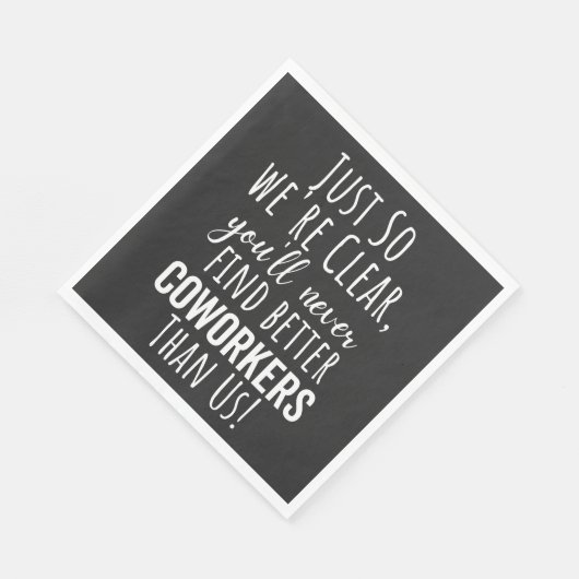 Medewerker Vaarwel | Medewerker Moving | Verlaten  Servet (Hoek)