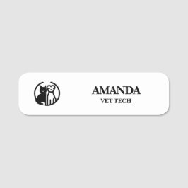 medewerker van Animal Logo Naamplaatje