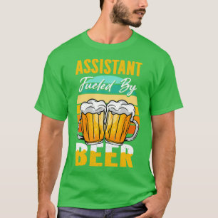 Medewerker van Beer Funny Beer Lover Assistan T-shirt