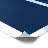 Medewerker van de maand erkenning foto display poster (Hoek)