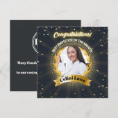 Medewerker van de maand erkenningskaart kaart (Voorkant / Achterkant)