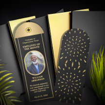 Medewerker van de Maand Foto Logo Gold Favors