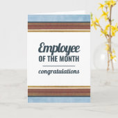 Medewerker van de maand kaart (Gele Bloem)