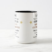 Medewerker van de Maand Superstar Appreciation Awa Tweekleurige Koffiemok (Center)