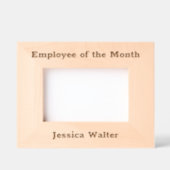 Medewerker van de maand Volledige naam Personeel R Gegraveerde Lijstjes (Voorkant)