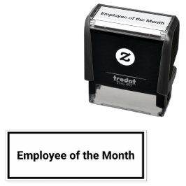 Medewerker van de Maand Zakelijk Zelfinktende Stempel