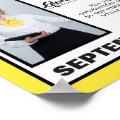 Medewerker van de maandelijkse toelage voor fotoer poster (Hoek)