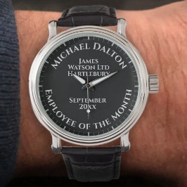 Medewerker van de maandenprijs horloge