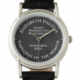 Medewerker van de maandentoekenningswacht horloge