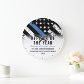 Medewerker van de politie van het Jaar Thin Blue L Grote Klok (Huis)