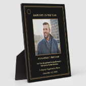 Medewerker van het jaar Foto Gold Custom Awards Fotoplaat (Zijkant)