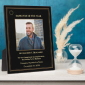 Medewerker van het jaar Foto Gold Custom Awards Fotoplaat (Zijkant)