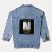Medewerker van het jaar Photo Business Award Denim Jacket (Achterkant)