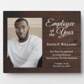 Medewerker van het jaar Photo Wood Custom Awards Fotoplaat (Voorkant)
