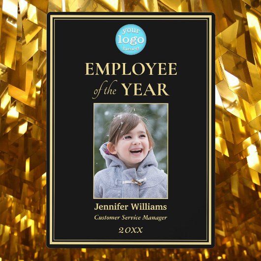 Medewerker van het Jaar van het Bedrijf de Foto Zw Fotoplaat