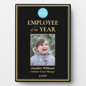 Medewerker van het Jaar van het Bedrijf de Foto Zw Fotoplaat (voorkant)