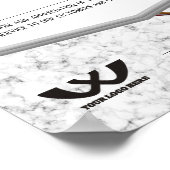 Medewerker van het jaarcertificaat voor het goudem poster (Hoek)