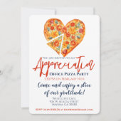 Medewerker Waardering Pizza Party Kaart (Voorkant)