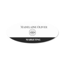 Medewerker Witte Zwarte Logo Eenvoudig