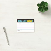 Medewerkerherkenner bedankt u kudos post-i post-it® notes (Kantoor)