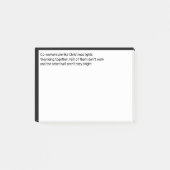 Medewerkers grappig Quote voor Werkplek Post-it® Notes (Voorkant)