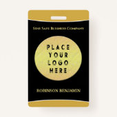 Medewerkers ID Zakelijke Logo Branding Aangepaste  Badge (Achterkant)