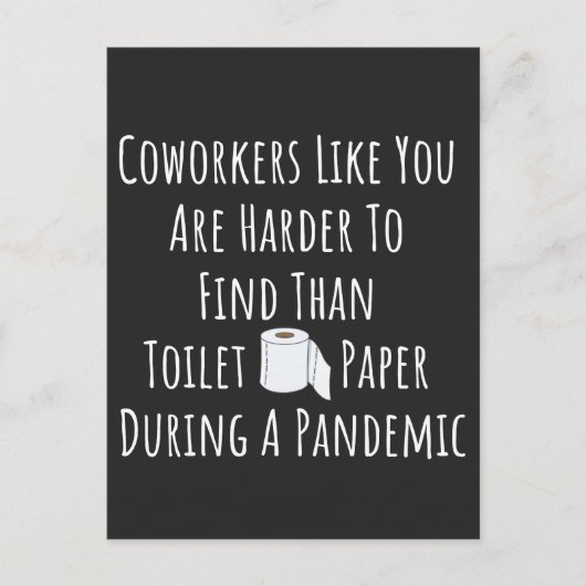 Medewerkers zoals jij zijn moeilijker te vinden feestdagenkaart (Voorkant)