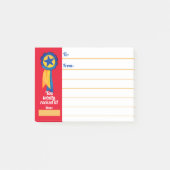 Medewerkerserkenning voor je Rock Ribbon Award Post-it® Notes