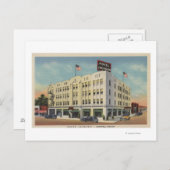 Medford, Oregon - Hotel Jackson Uitzicht met Old Briefkaart (Voorkant / Achterkant)