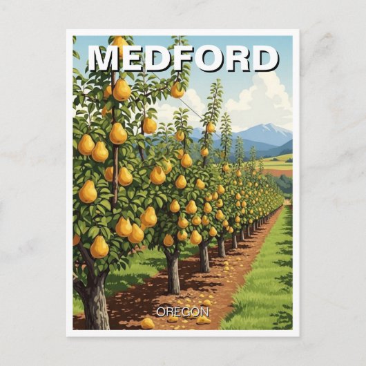 Medford Oregon Reisansichtkaart Briefkaart (Voorkant)