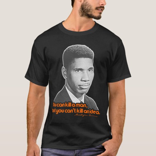 Medgar Evers Civil Rights Pictogram T-shirt (Voorkant)