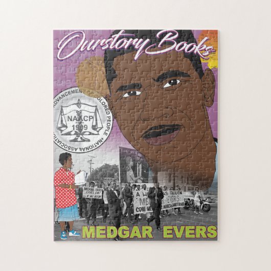 Medgar Evers Legpuzzel (Verticaal)