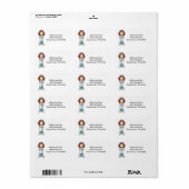 MedGirl Etiket (Full Sheet)