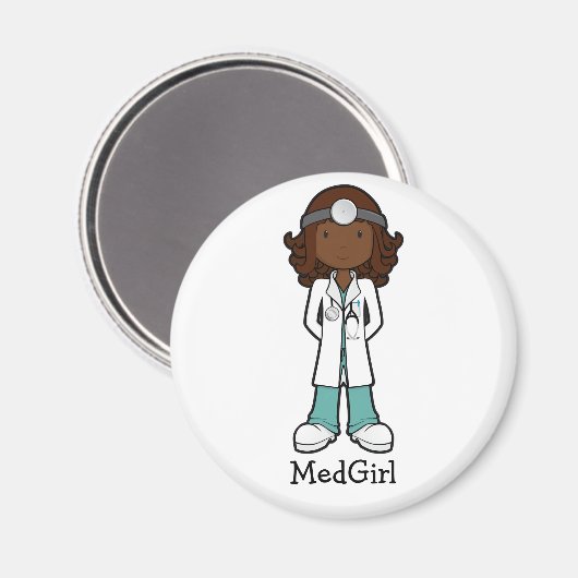 MedGirl Magneet (Voorkant / Achterkant)