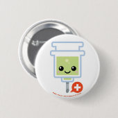 Medi Pals Naaldje Ronde Button 5,7 Cm (Voorkant /achterkant)
