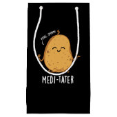 Medi-tater Grappige Mediterende Aardappel Pun Donk Klein Cadeauzakje (Voorkant)