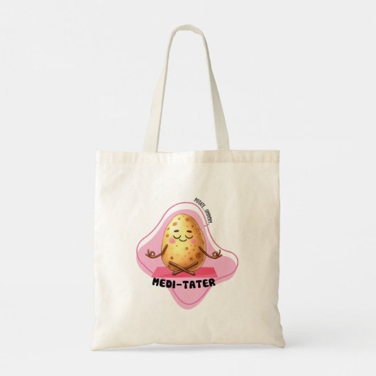 Medi-Tater, Potato Pun | Tote Bag (Achterkant)