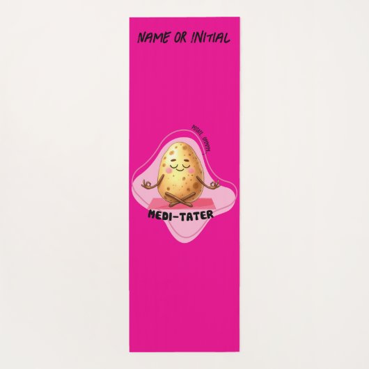 Medi-Tater, Potato Pun | Yogamat (Achterkant)