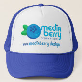 Media Berry Trucker Hat Trucker Pet (Voorkant)