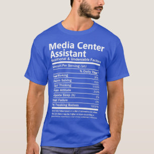 Media Center Assistant, voeding en ontegensprekeli T-shirt