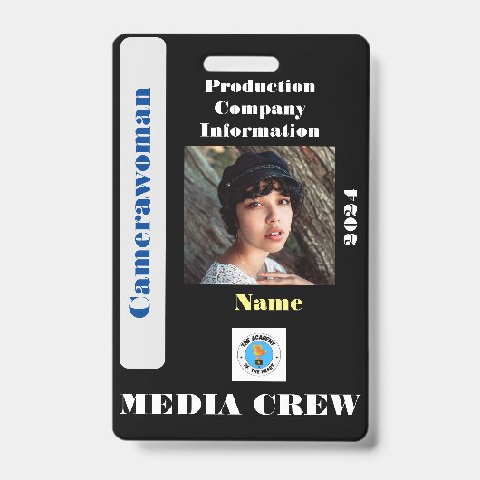 Media Crew Badge (Voorzijde)