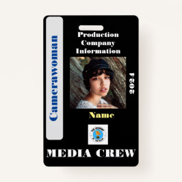 Media Crew-badge Badge