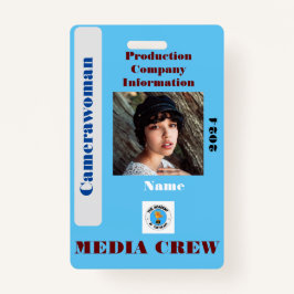 Media Crew-badge Badge