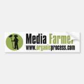 Media Farmer-Bumpersticker Bumpersticker (Voorkant)