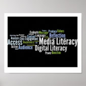 Media Literacy-Poster Poster (Voorkant)